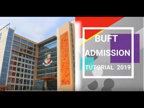 BUFT Admission Tutorial | admission | BUFT