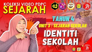 SEJARAH TAHUN 4 | UNIT 3 | SEJARAH, IDENTITI DAN ORGANISASI SEKOLAH