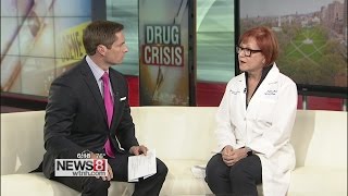 Web Extra: Dr. Gail D'Onofrio speaks to News 8