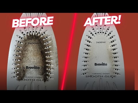 ? Learn How To Clean A Dirty Iron Bottom | Iron Cleaning Tips!