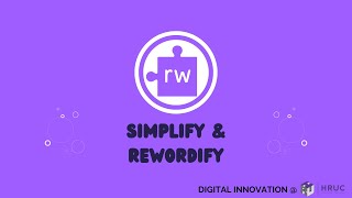 How to use Simplify & Rewordify in the Read&Write Browser Extension
