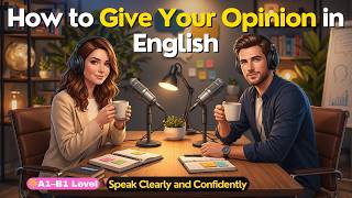 How to Give Your Opinion in English | Speak Clearly and Confidently | Speak English Fluently News