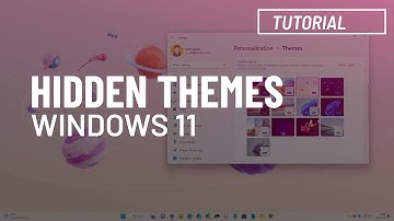 Windows 11: Enable NEW hidden themes
