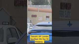 Takashi 69 Recent Repo Lamborghinis Urus Was Seen Driving On Da West 91 Freeway | FEDS Auction Lambo