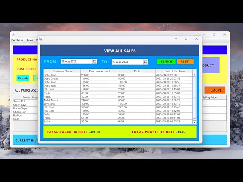 Revolutionizing Inventory Management: A Smart Solution in Action | JAVA Minor Project