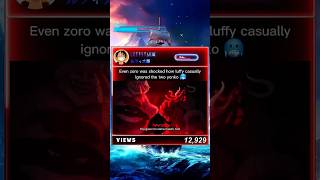 Luffy casually ignored kaido and big mom 🥶 #onepiece #luffy #kaido #viral #anime #shorts
