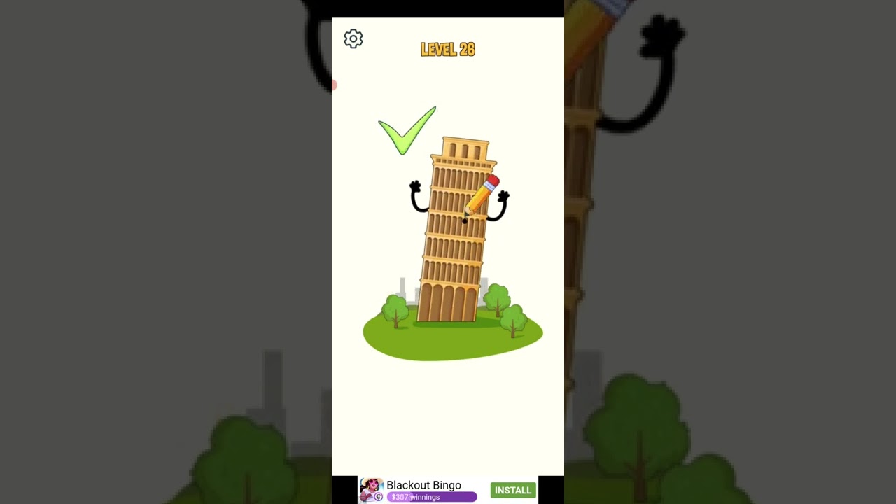 Draw Puzzle : Draw Missing Part Level 26