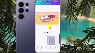 Samsung Galaxy S26 Ultra: How to Add Table Elements in Canva Mobile