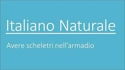 Che significa lo scheletro?
