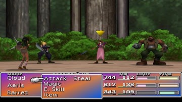 Final Fantasy VII 7 Disk 1 Chocobo Ranch, Mythril Mines & Finding Yuffie