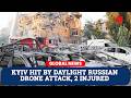 Kyiv Hit in Daylight Drone Attack, Residents Caught Off Guard: Mayor
