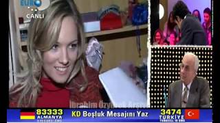 Şebnem Schaeffer, bekaret raporunu kameralara gösteriyor! 2005 - TV Makinası Resimi