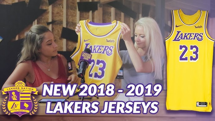 UNBOXING: LeBron James Los Angeles Lakers Earned Edition Swingman NBA Jersey  