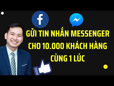 Video Cách Gửi Tin Nhắn Hàng Loạt Trên Facebook Messenger... - youtube