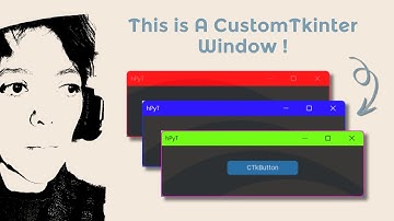 How to Customize the Title Bar of a CustomTkinter Window - python