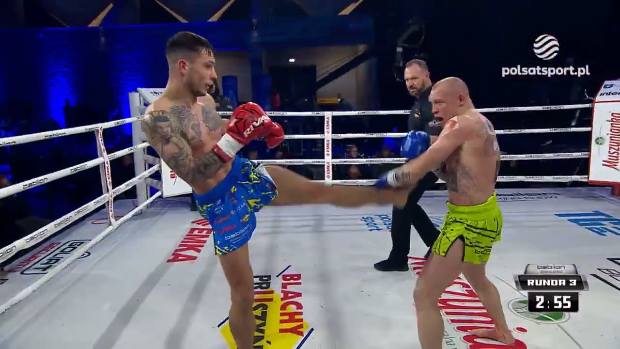 Mocna walka K1: Michał "MATRIX" Królik vs Ludek "LUDVAR" Greguš 🥊