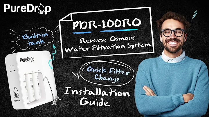 Easy Installation Guide: How to Set Up Your PDR-100RO Reverse Osmosis Water Filtration System