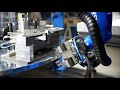 Automation Pressen / Nieten mit Rundschalttisch und YASKAWA Roboterhandling von KLEINIG engineering