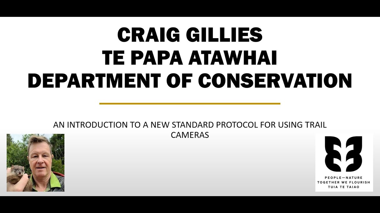 Using trail cameras to monitor predators in our environment