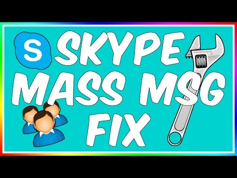 How To: Fix Skype4Com Mass Messaging!