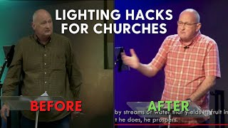 10 Lighting Hacks to Improve Your Church Live Stream | Pro Church Lights at Churchfront Live