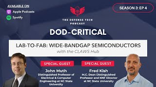 The Defense Tech Podcast: Lab-to-Fab for Wide-Bandgap Semiconductors with the CLAWS Hub