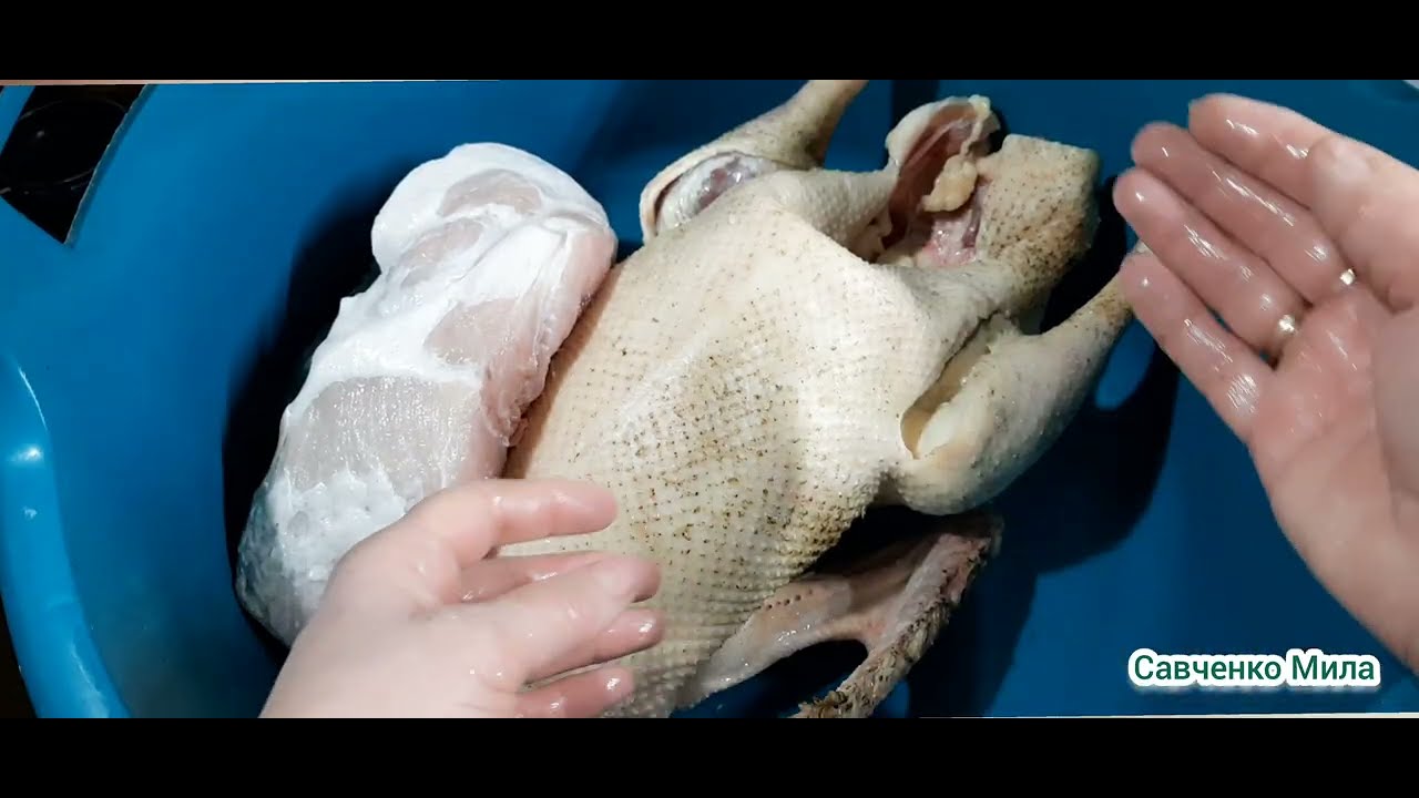 ОТЛИЧНАЯ ЗАГОТОВКА НА ЧЕРНЫЙ ДЕНЬ ТУШЕНКА ИЗ ГУСЯ В ДУХОВКЕ