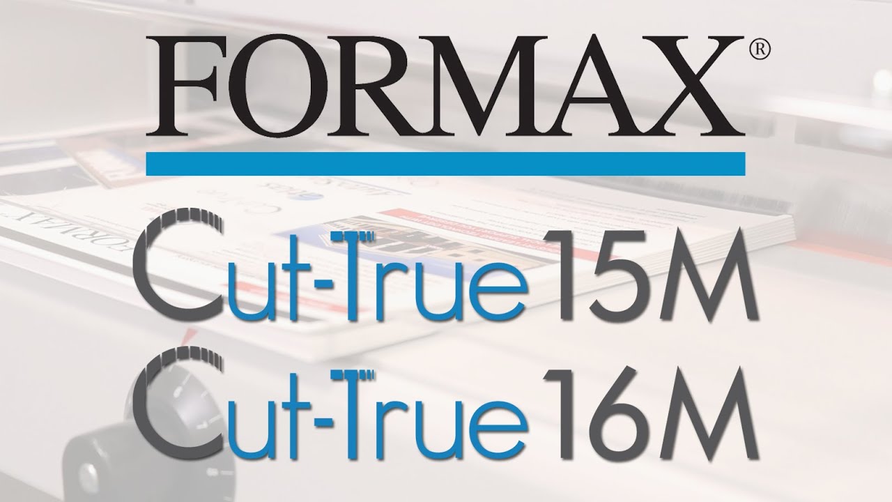 Formax Cut-True 15M Manual Guillotine Cutter by Formax