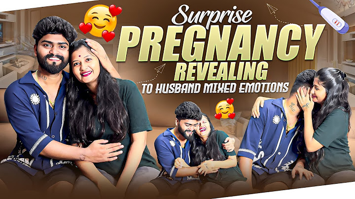 Surprise Pregnancy Revealing to my husband 🥹🥹 mixed Emotions 🥲🥰🥳
