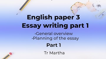 #KCSE English Paper 3. How to write an essay.