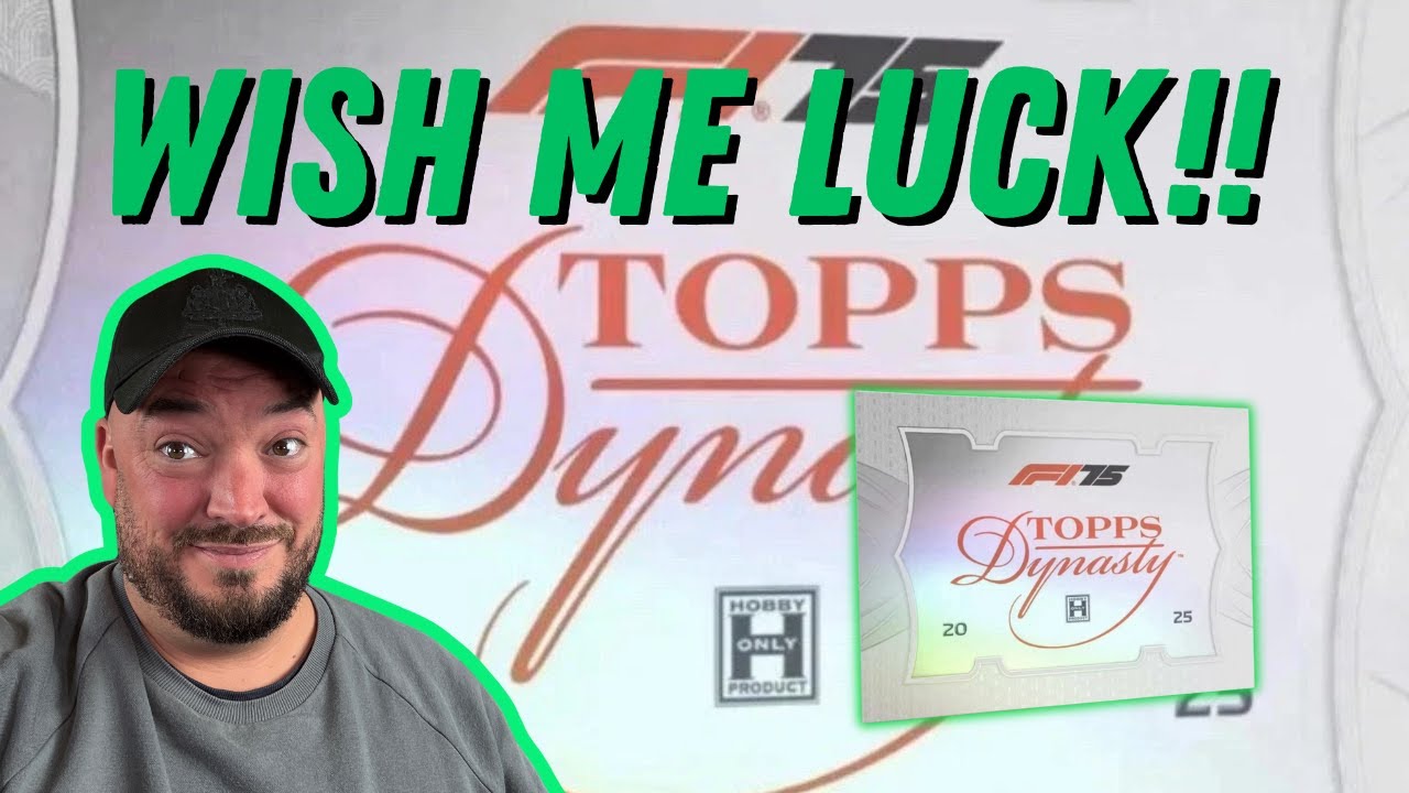 Topps F1 Dynasty 2025 Box Opening!! Wish me Luck - YouTube