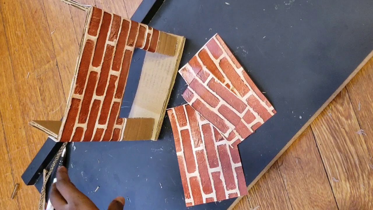 Comment faire une cheminée pour Barbie (koman ou ka fe cheminé pou poupe💥💥)#HaitienCreator