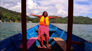 Scary?? Boat Ride on Lake Kivu #Gisenyi ft Miss Trudy