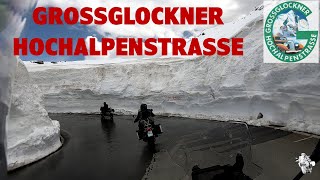 Großglockner Hochalpenstraße - Mit dem Motorrad durch die Schneewände