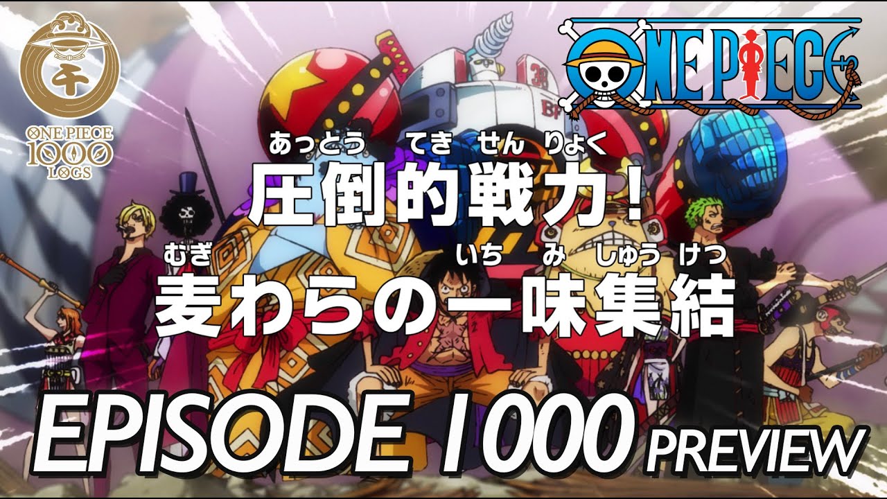 One Piece episode 1000: Airing time, teasers, preview, and more