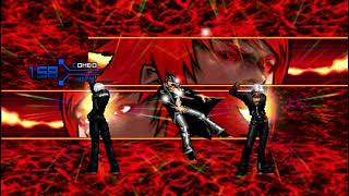 [KOF FFXIII-2] CHIEN AND AUNTHMER VS YAGAMI CTN WF, FINAL AKIYAMI WF, KYO-DFG AND CLASSIC O.IORI QS