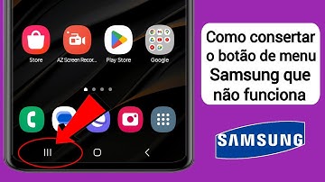 Como corrigir o problema do botão de menu do Samsung não funcionar |