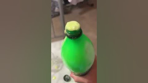 This happens when you open a frozen Soda
