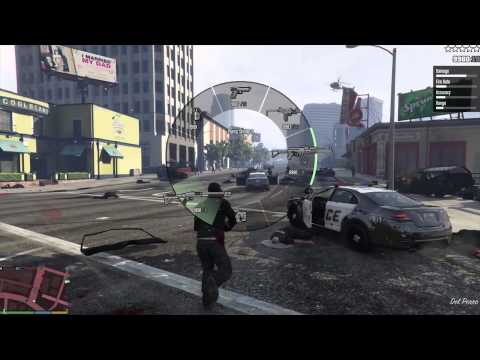 GTA V - Police "Rampage" (HD 7950 and Xeon X5650)