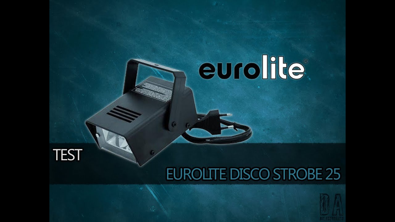 EUROLITE Disco Strobe 50  Einfaches, kompaktes Stroboskop: :  Musikinstrumente & DJ-Equipment