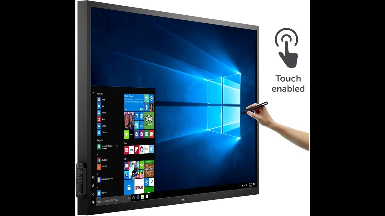 Dell C7017T — a 70-inch, 1080p instantly, and you can write, pinch