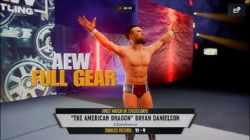 AEW FULL GEAR BRYAN DANIELSON RETURN TO JOIN FORCES WITH JON MOXLEY!!!!!!!!!!