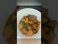 preparação batata junto com banana muito delícia