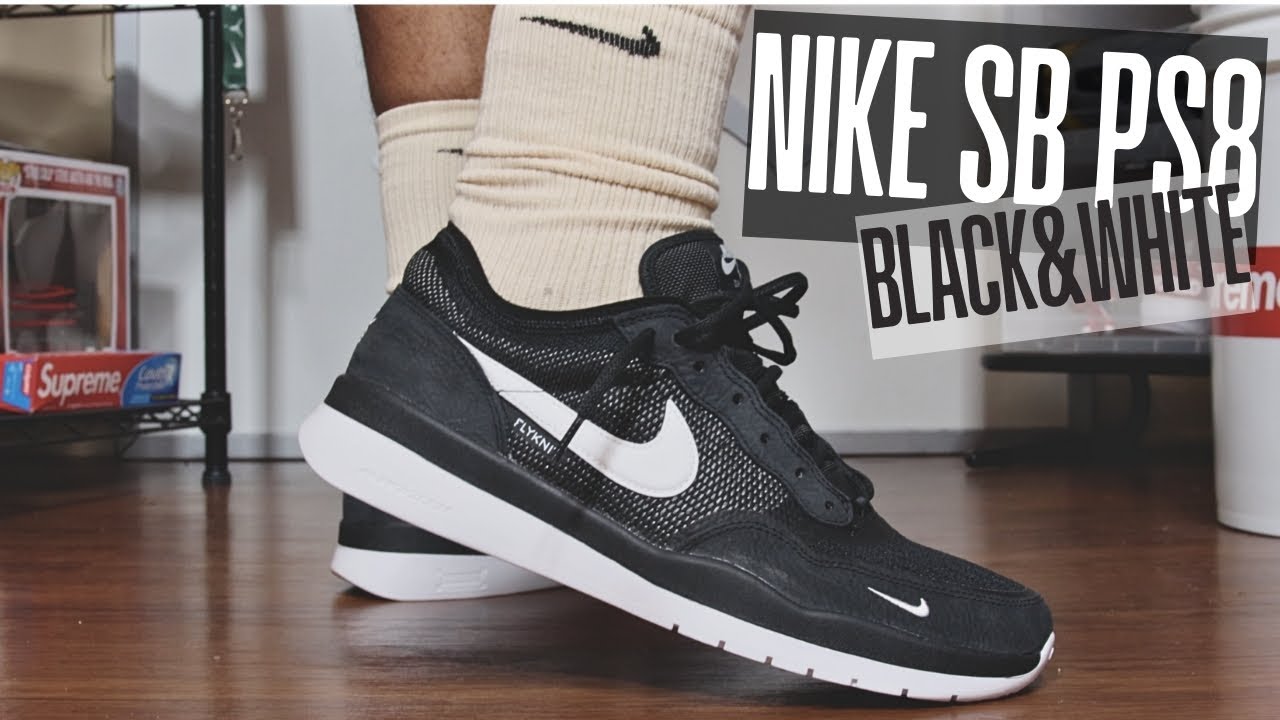 Обзор и описание кроссовок Nike SB PS8 «Black & White» // Приобретайте их, пока можете!
