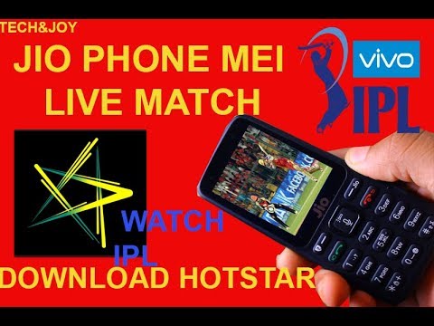 How To Install Download Hotstar App In Jio Phone How To Watch Ipl In Jio Phone Youtube