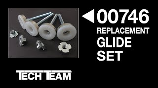 How To Install Guides & Levelers On Wood Furniture And Work Benches - Use Tech Team's 00746