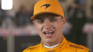 LANDO NORRIS  POST QUALIFYING BAHRAIN GP 2022 #landonorris