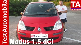 RENAULT Modus 1.5 dCi TEST