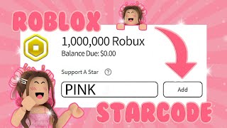 how to get a ROBLOX STARCODE! || mxddsie ♡
