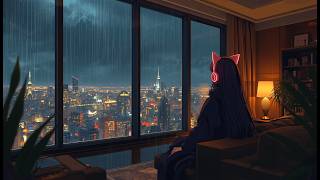 Soft Rain & Warm Coffee ☕ | Cozy Lo-fi Beats for Study, Relax & Sleep